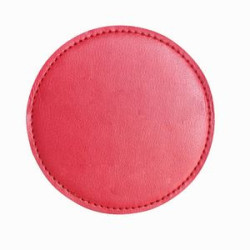 3.8In Premium Pu Leather Coaster