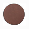 3.8In Premium Pu Leather Coaster