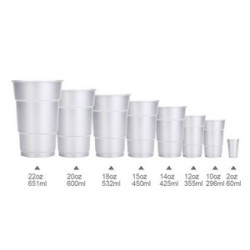 Reusable2/10/12/15/18/20/22 oz aluminum cups