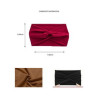 Extra Wide Elastic Cross Headband For Women