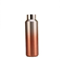 Portable gradient stainless steel insulated water bottle