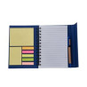 Spiral Notebook With Sticky Notes And A Pen