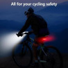 Bike 8 LED Lights for Night Riding