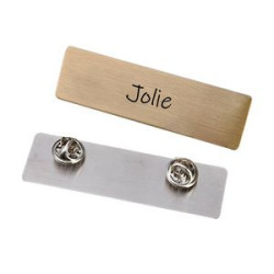 Custom Engraved Name Tag Badges