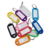 Plastic Key Tags with Container Ring and Label Window