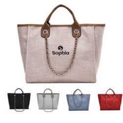 Women Canvas Satchel Shoulder Handbag