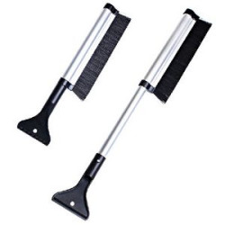 Extendable Telescoping Snow Brush Ice Scraper for Car