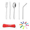 5 Pieces Silverware Flatware Cutlery Set