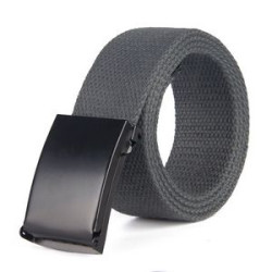 Fashion Nylon Youth Sports Belt - Metal Buckle