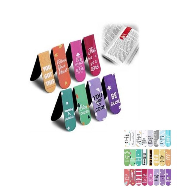 Colorful Folding Magnetic Bookmark