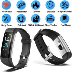 Heart Rate Smart Bracelet Pedometer