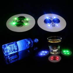 Led Sticker Coaster Discs