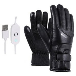 Thermal Head Electric Heat Temperature Control Winter Gloves