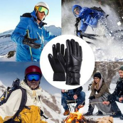 Thermal Head Electric Heat Temperature Control Winter Gloves