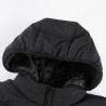 Men's Black Heated Down Jacket