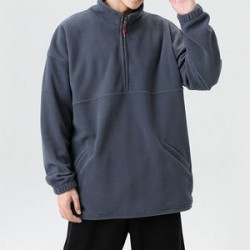 1/2-Zip Fleece Pullover Jacket