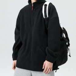 1/2-Zip Fleece Pullover Jacket