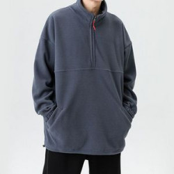 1/2-Zip Fleece Pullover Jacket
