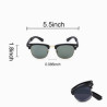 Foldable Fashion Retro Sunglasses