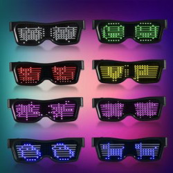 Customized Bluetooth Magic LED Glasses