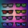 Customized Bluetooth Magic LED Glasses