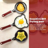 Heart Shaped DlY Mini Egg Fry Pan