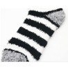 Creative Coral Velvet Socks For Women Striped Day
