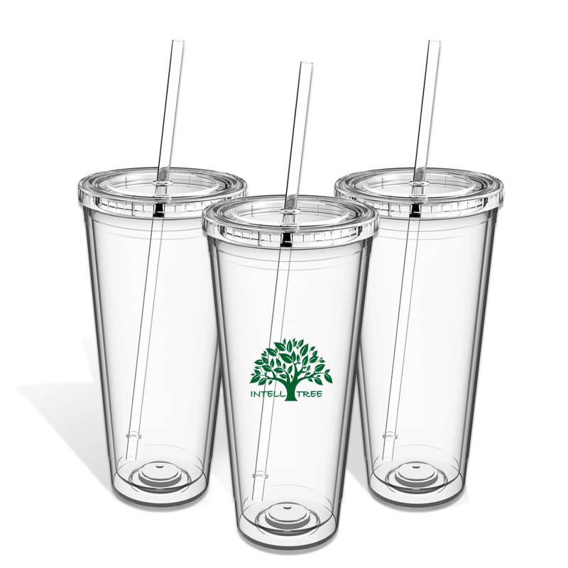 24Oz Reusable Boba Cup For Large Size Bubble Tea