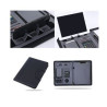 A4 Leather Multifunctional Zipper Wireless Charging Treasure Mobile Power Portable Folder