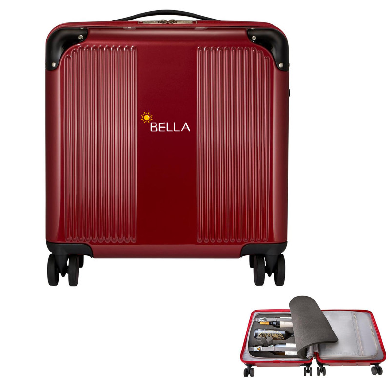 Wine Suitcase For Carrying 6 Bottles