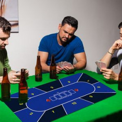 47"*24" Rubber Poker Table Mat