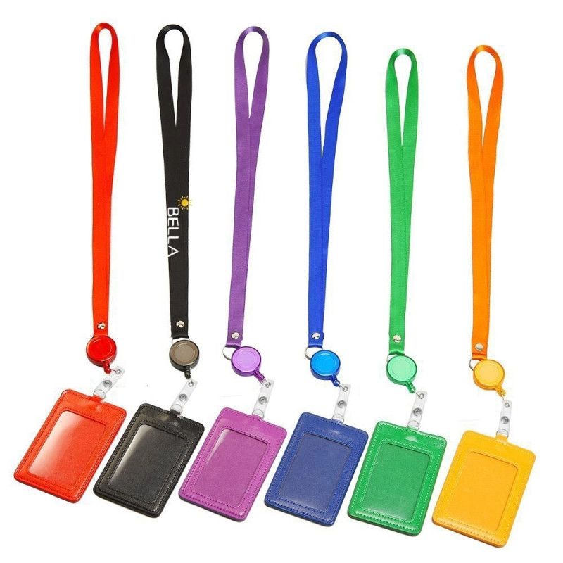 Name Badge Holder With Lanyard