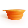 Silicone Pet Bowl With Carabiner Hook