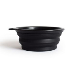 Silicone Pet Bowl With Carabiner Hook