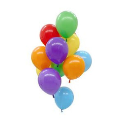 Round Standard Color Latex Balloon