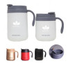 12Oz Stainless Steel Insulated Coffee Mug With Handle
