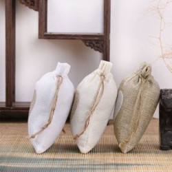 Linen Drawstring Bag