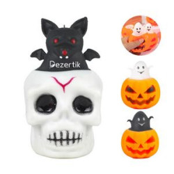 Funny Halloween Pumpkin Stress Ball for Squeezing