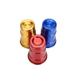 Reusable disposable recyclable aluminum cup