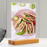 Acrylic Office Postcard Photo Stand Menu Holder