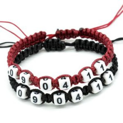Jute Knitting student bracelets