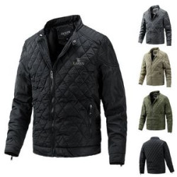 Fashion Simple Casual Stand Collar Warm Coats