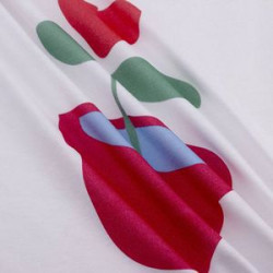 Round Neck White Cotton T Shirts Sports