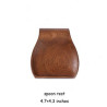 9 Piece Natural Teak Wooden Kitchen Utensil Set with Holder