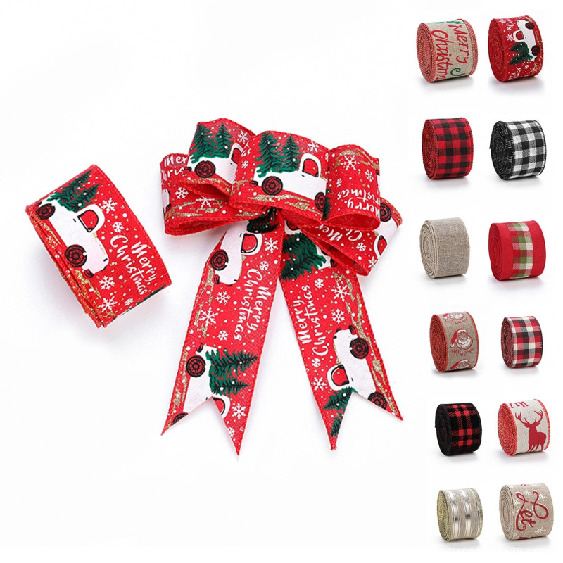 Wrapping Ribbon Christmas Design Decorations
