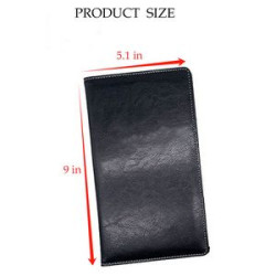 Leather PU server book Restaurant bar Check Presenters