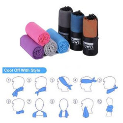 Double-sided Fleece Microfiber Cooling Towel