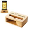 Bamboo Wooden Desktop Mobile Phone Speaker Holder