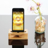 Bamboo Wooden Desktop Mobile Phone Speaker Holder