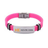 Titanium Steel Silicone Personalized Fashion Bracelet